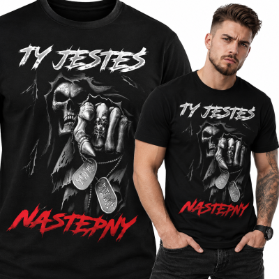 KOSZULKA  HORROR TY JESTEŚ NASTĘPNY
